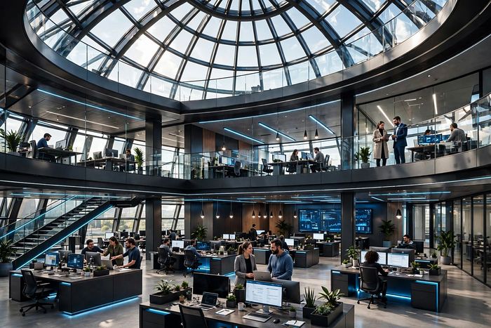 A technology office under the dome